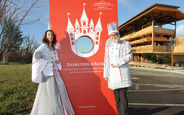 Durchblicker des Prinzenpaars Fasching in Bregenz